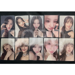 （G)I-DLE TME1.0官方特典 薇娟米妮minnie小娟雨琦舒華小卡 正規二輯”2”