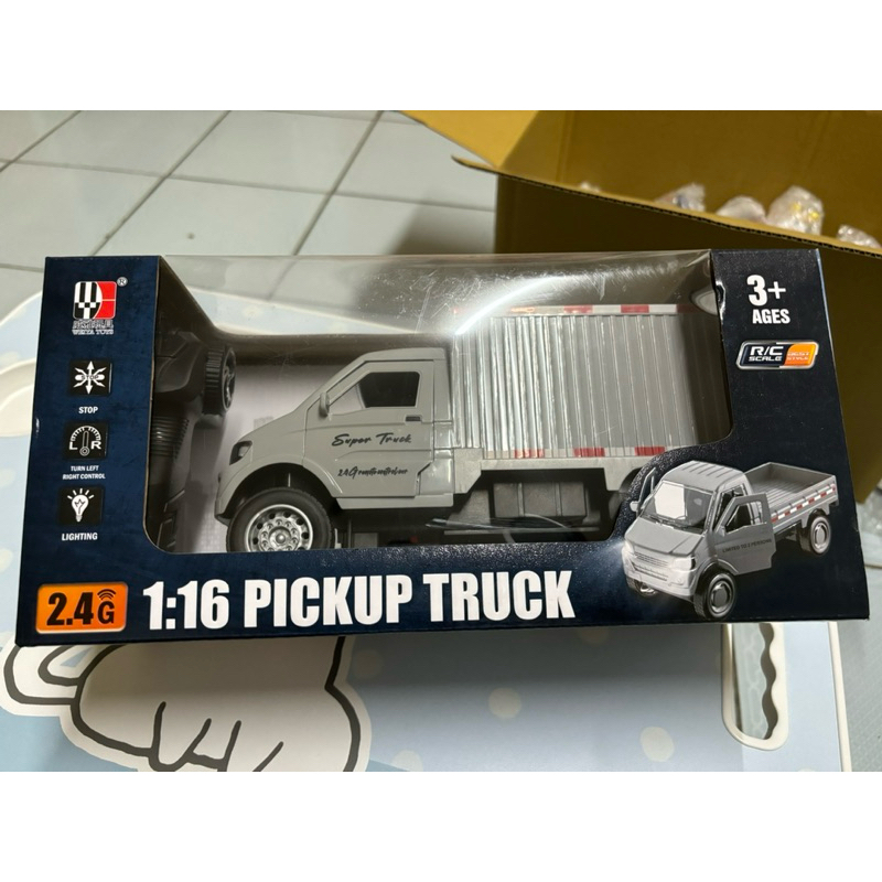 娃娃機商品 1：16 RC 遙控車 小貨卡 飄移 pickup truck 2.4G 全新未拆 出清