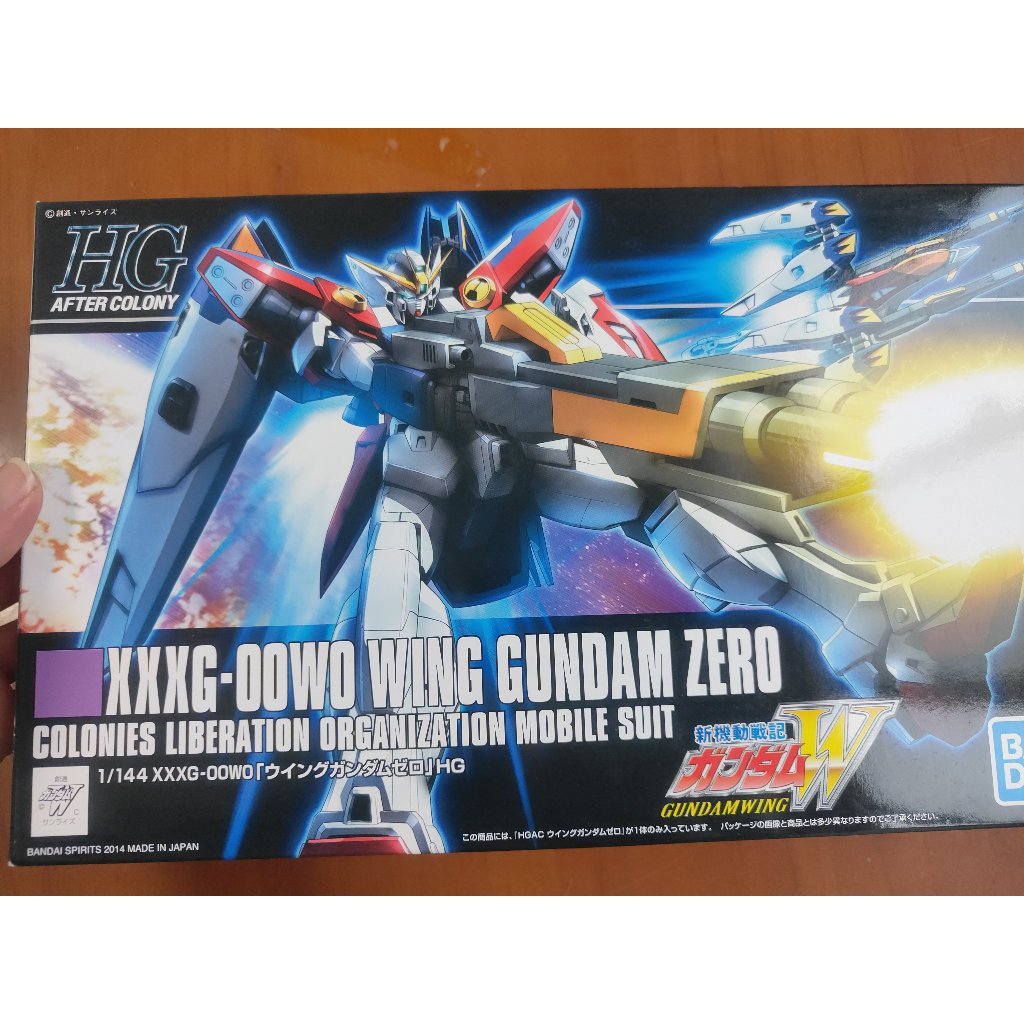 BANDAI 萬代 模型 HGAC HG 1/144  Wing Gundam Zero 飛翼鋼彈零式