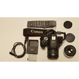 CANON 入門級單眼600D/18-55mm EFS防手震鏡頭/防塵蓋遺失