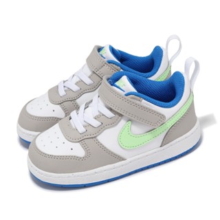 Nike 休閒鞋 小童 小朋友 魔鬼氈 超可愛 舒適 好穿 有造型 白藍 DV5458005