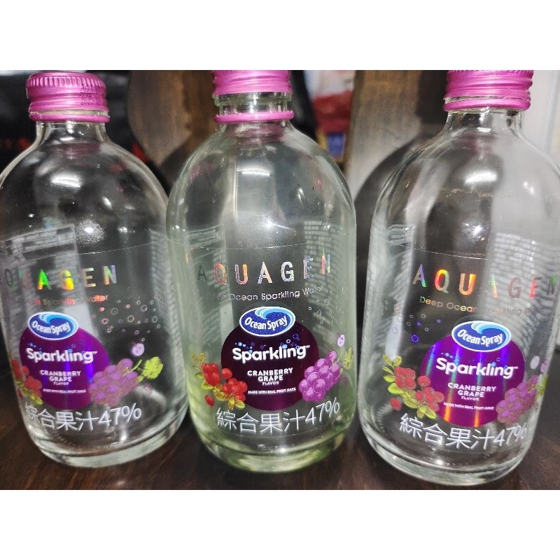 330 ml 空玻璃瓶 一組 * 6個（不挑色瓶蓋）隨機搭配