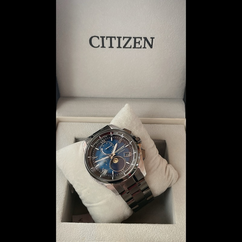 CITIZEN 星辰 新品 限量夜川限定款 BY1007-60L 超級鈦金屬錶帶 光動能電波男錶