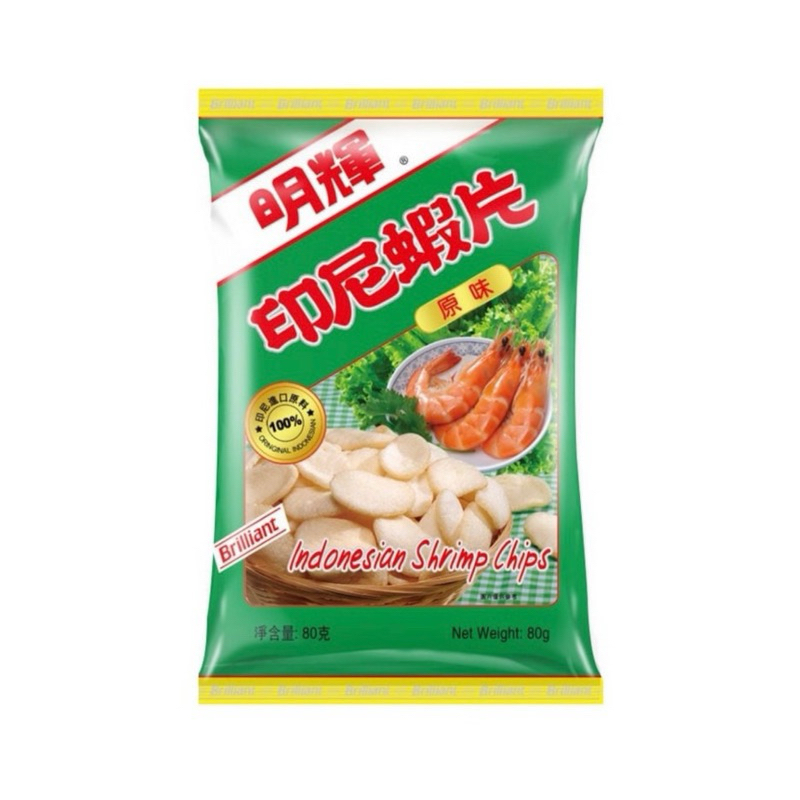 ‼️現貨‼️香港 🇭🇰明輝牌 印尼蝦片 (原味)