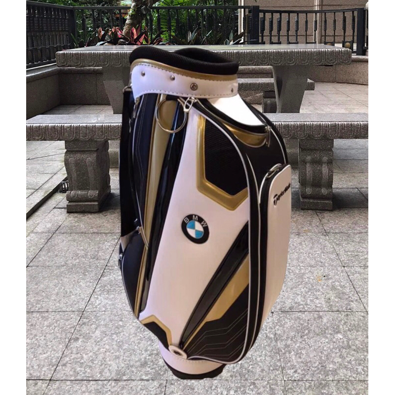 ( 保留中，謝謝 ）原廠 BMW x Taylormade 聯名 白金 輕量 球袋 高爾夫球袋