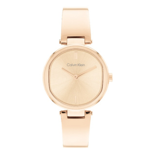 Calvin Klein原廠公司貨 | 典雅氣質手環式腕錶 玫瑰金面 CK25200308