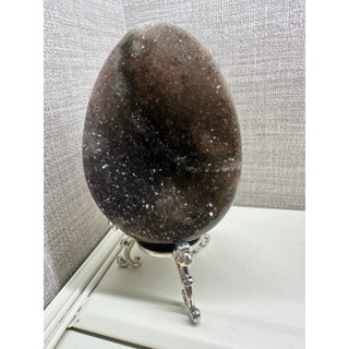🌎礦晶品🌎深咖啡灰軟糖意象蛋（附如照片圖）