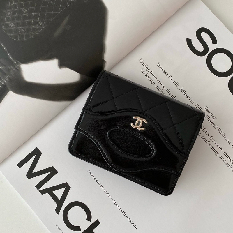 【𝐂𝐚𝐬𝐞𝐬】 Chanel｜香奈兒 31 經典 黑色 卡包 卡夾 皮夾 皮革 配件 歐洲代購 精品代購
