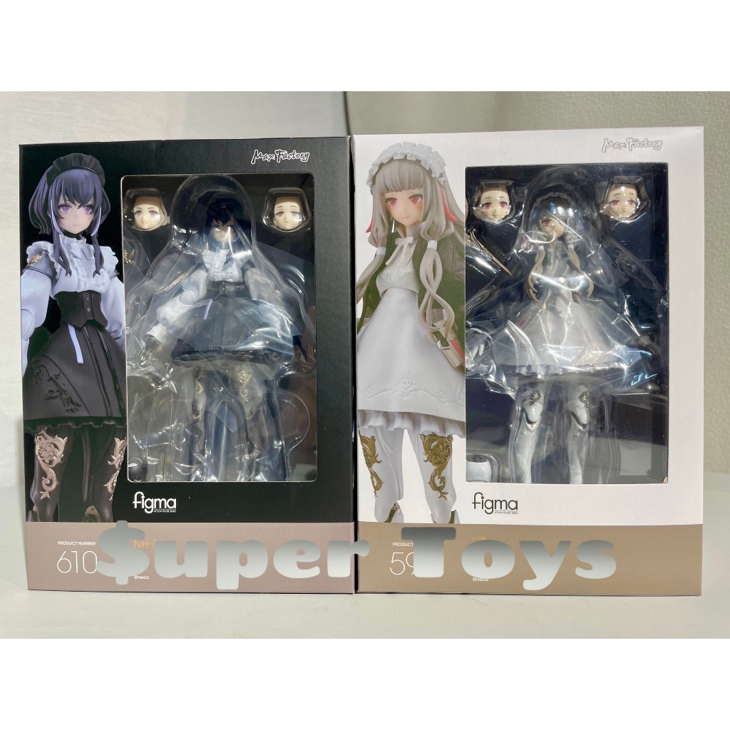 《$uper Toys》全新現貨 代理版 Figma 繪師 neco 人類回歸 NH-01 02 可動 人偶 公仔 模型