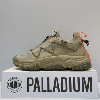 PALLADIUM OFF GRID LO ZIP WP+ 男女款 軍綠 低筒 拉鍊 防水 輪胎底 79112-308