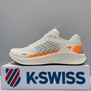 K-SWISS MCLAREN 男生 白色 麥拉倫聯名 舒適 緩震 運動 慢跑鞋 04317183