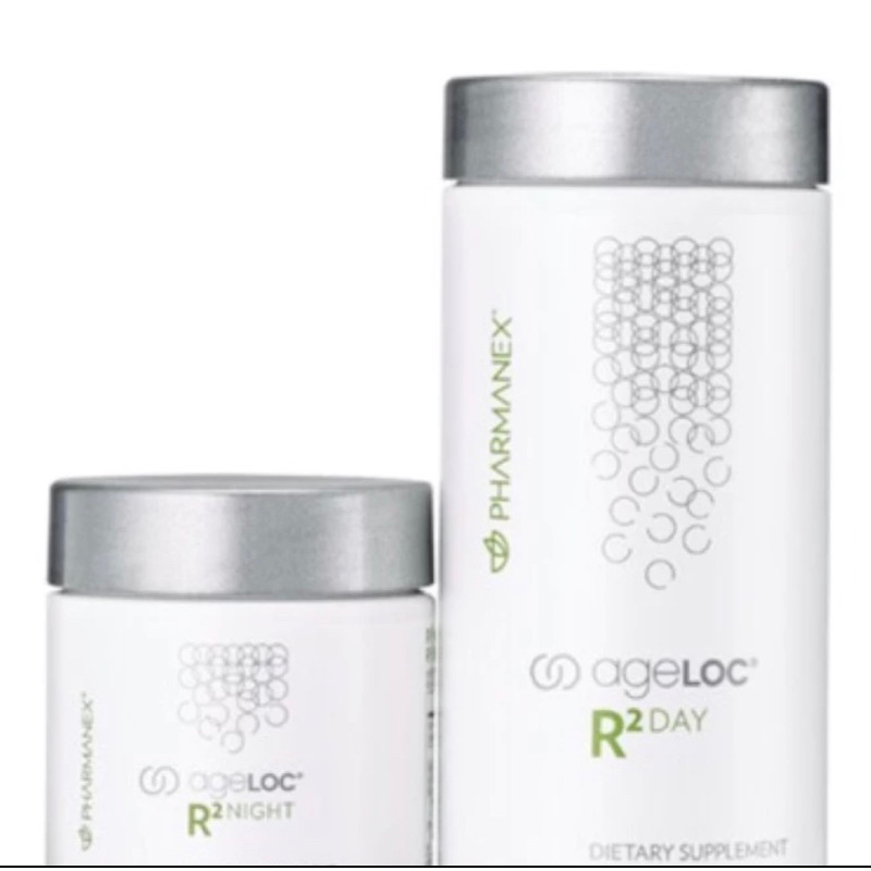 免運 蝦皮最便宜 Nu skin AGELOC R2 R平方ageloc R2 日夜錠各一