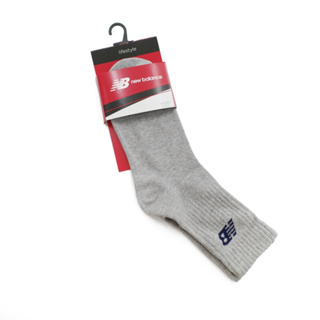 S.G New Balance Crew Socks 7130400485 灰色 中筒襪 襪子 長襪 一雙入 男女款