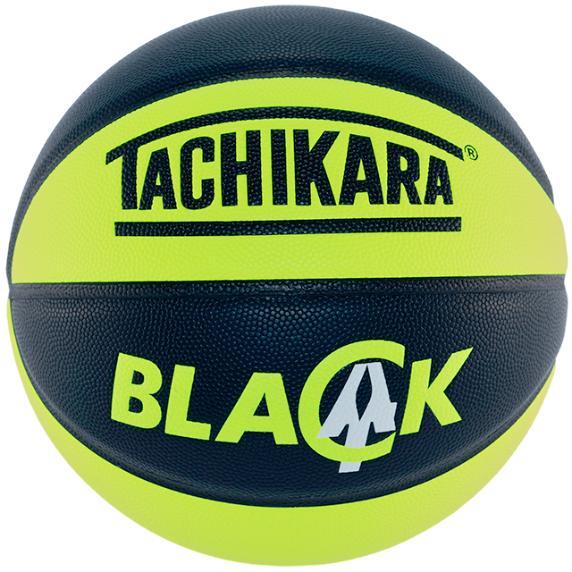 「BallerTime Lab」日本進口 TACHIKARA 黑黃色 頂級PU球 花式籃球 比賽專用球