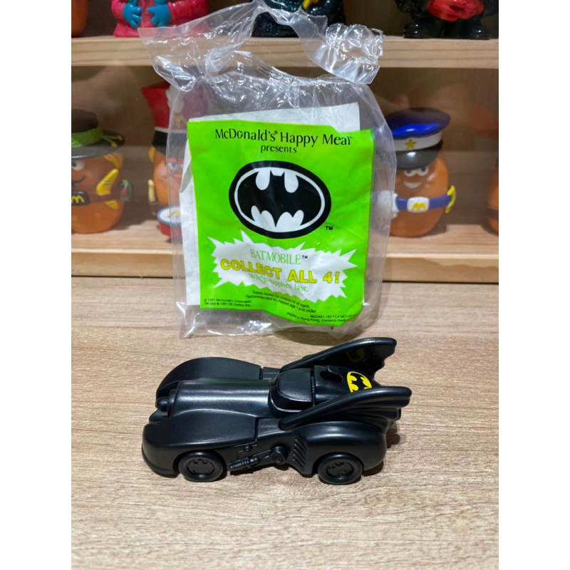 二手 麥當勞 1991年 蝙蝠俠 玩具車