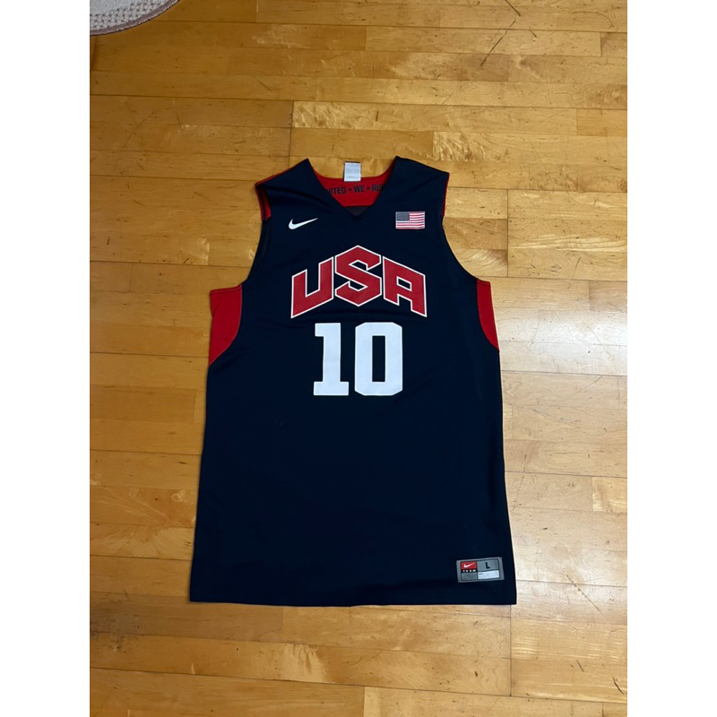 Nike Team USA London Olympic Kobe Bryant Jersey 倫敦奧運 敦奧 球衣 L