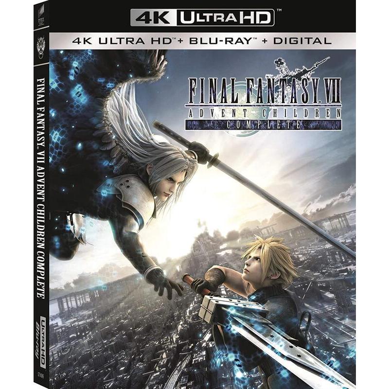 【絕版】FF7 FFVII 太空戰士 降臨之子 4K UHD+BD 藍光 雙碟限定版 原廠正版 (各國語言含中文字幕)