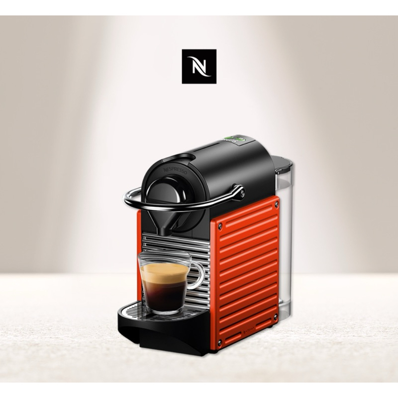 Nespresso膠囊咖啡機 Pixie 紅色 五星飯店御用經典咖啡機 台灣原廠雀巢公司貨 膠囊咖啡機