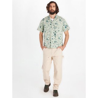 【MARMOT】 Muir Camp Novelty 男款快乾透氣短袖襯衫 兩色 M15333
