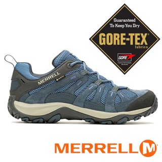 MERRELL 男 戶外鞋 深藍色/淺褐色 登山鞋 健行鞋 037133 037609