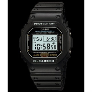 []錶子$行頭[] CASIO 卡西歐 G-SHOCK 街頭潮流 電子錶 黑 - (DW-5600E-1V)