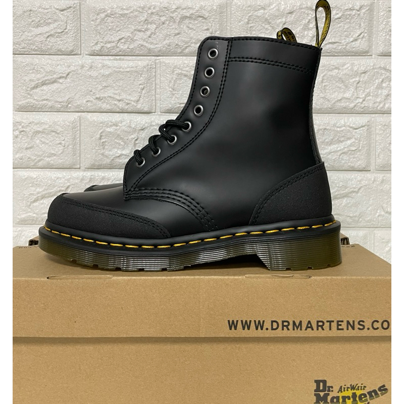 BENSON HOUSE DR.Martens1460馬丁靴 8孔 拼接