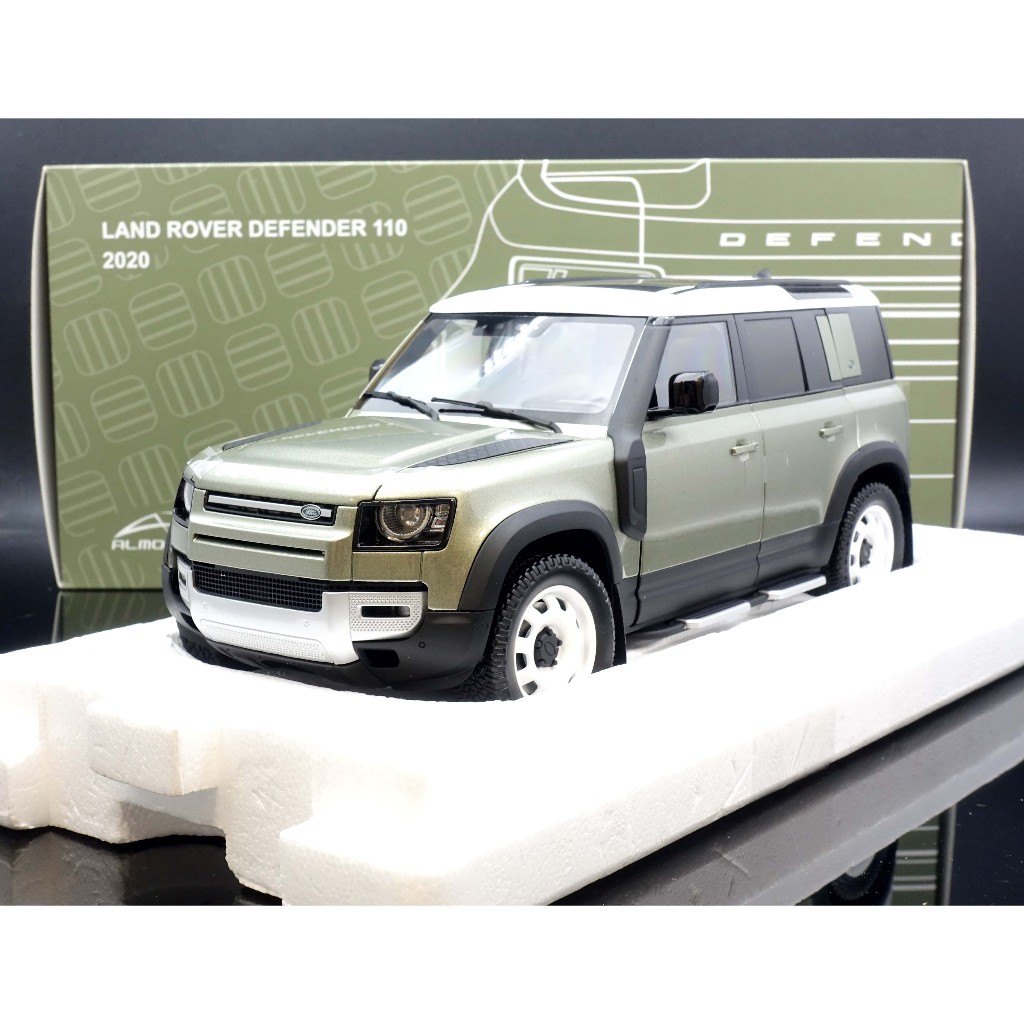 【MASH】Almost Real 1/18 Land Rover Defender 110 green