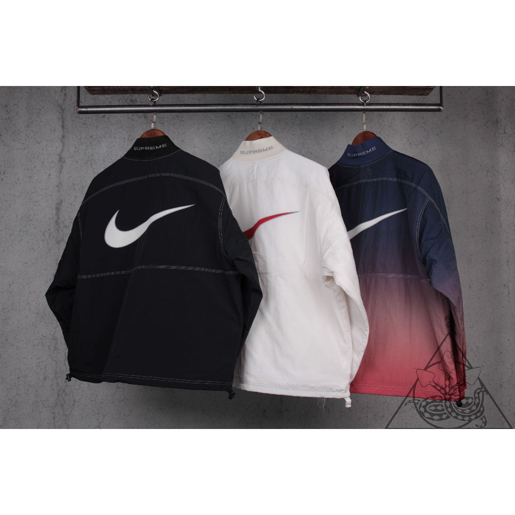 【HYDRA】Supreme x Nike Pullover 聯名 衝鋒衣 半拉鍊 【SUP651】