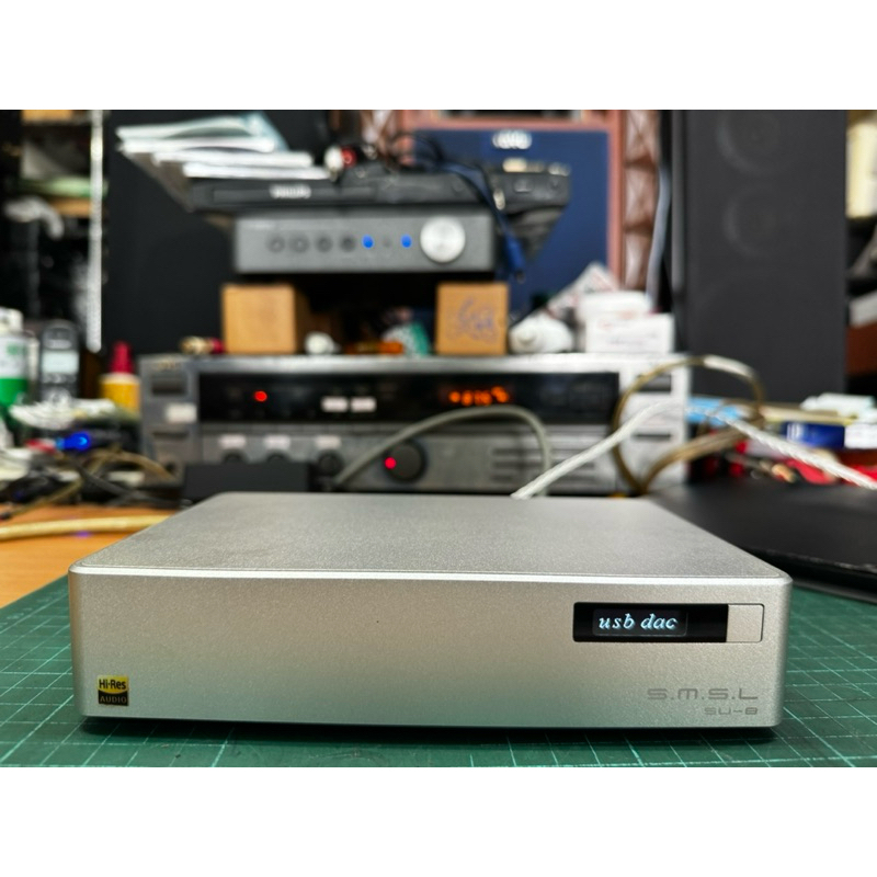 SMSL雙木三林SU-8 解碼器DAC 雙ES9038Q2M XMOS USB硬解DSD