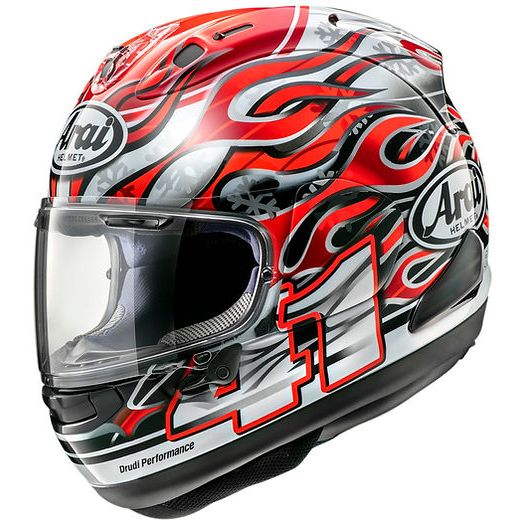 Arai RX-7X 全罩 安全帽 賽車帽 選手帽 彩繪 Haga GP-芳賀紀行 紅火 -【萬勝騎士裝備】