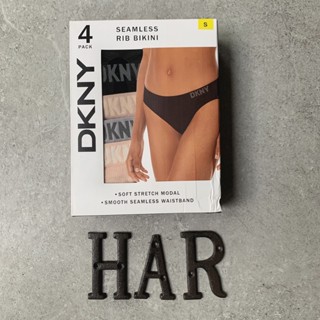 [海鹿馬] DKNY 內褲 女款 女生 莫代爾棉 四入組 無縫內褲 親膚 四色 禮盒組
