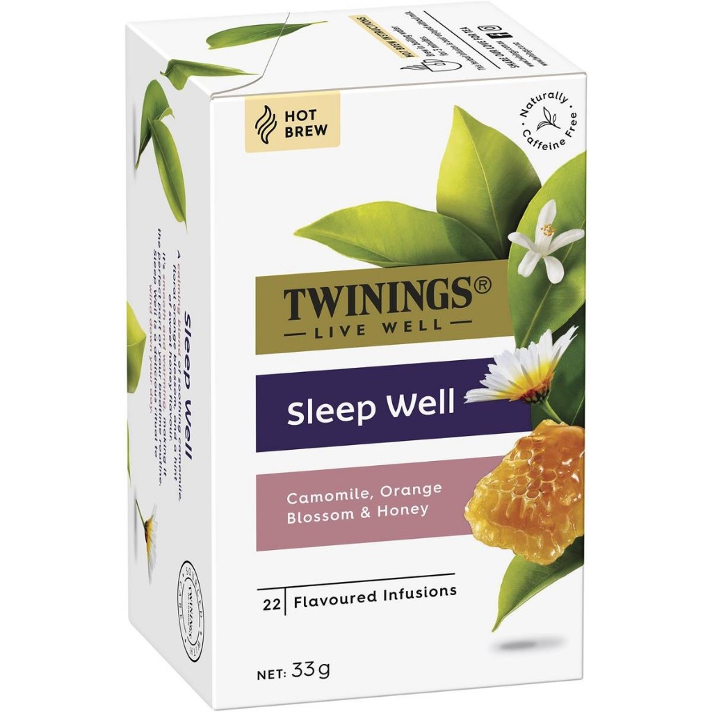 Twinings Live Well Sleep 茶包 洋甘菊、西番蓮、薰衣草、纈草根/唐寧好眠茶