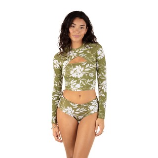 HURLEY｜女 WAIMEA VALLEY RASHGUARD 防磨衣