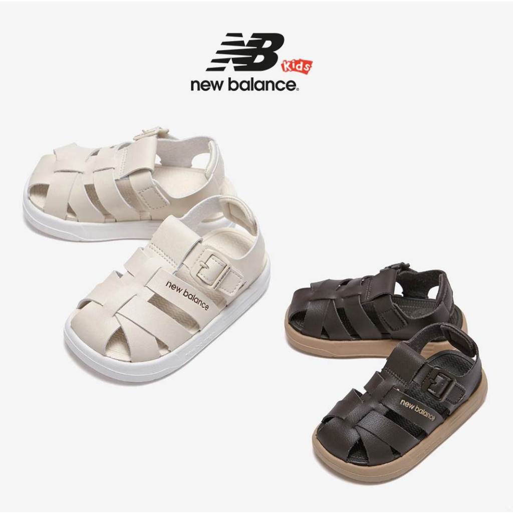 （ 預購 ）🇰🇷 2024韓國境內款 New Balance Kids K5402 皮革包頭羅馬式涼鞋 170~220碼