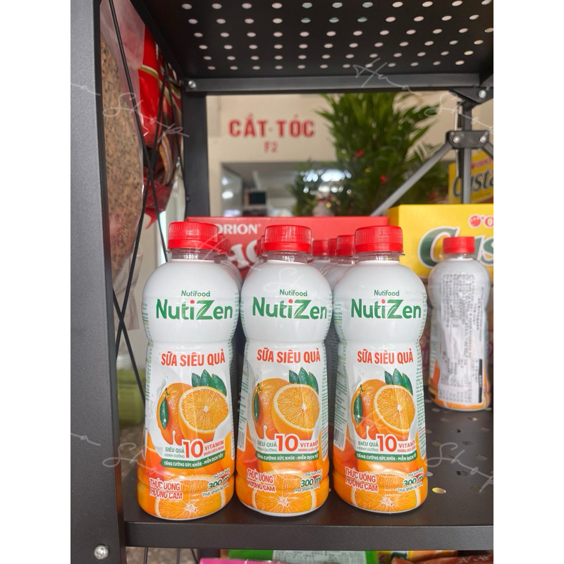 （即期品）Nuti Zen 橘子牛奶風味飲料🍊越南飲料,越南牛奶,2024/5/17