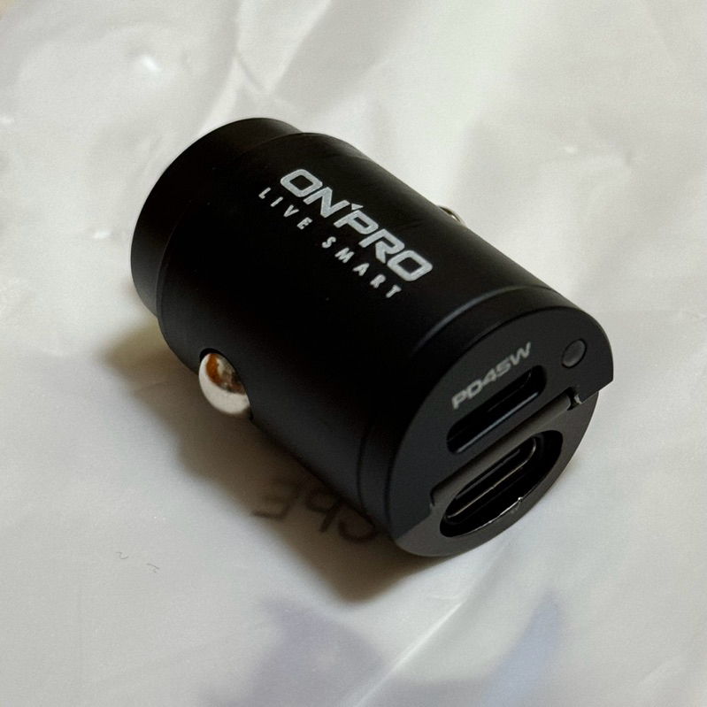 ONPRO GT-PD45MINI 45W 隱藏式雙Type-C車用PD快充充電器