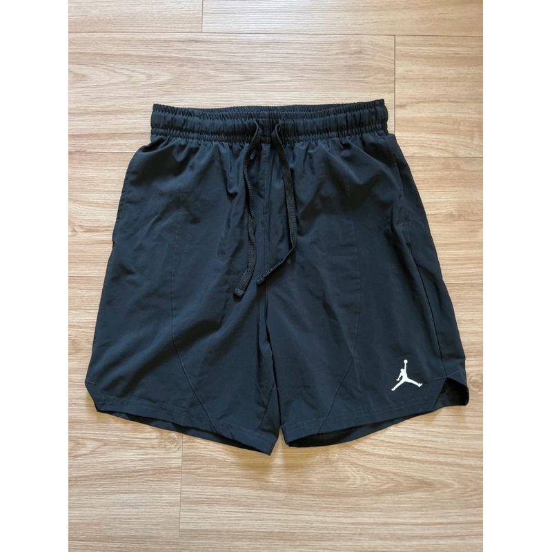 Nike Jordan Dri-Fit WOVEN 黑色 籃球短褲 運動短褲 短褲 基本款 彈性 Size:L