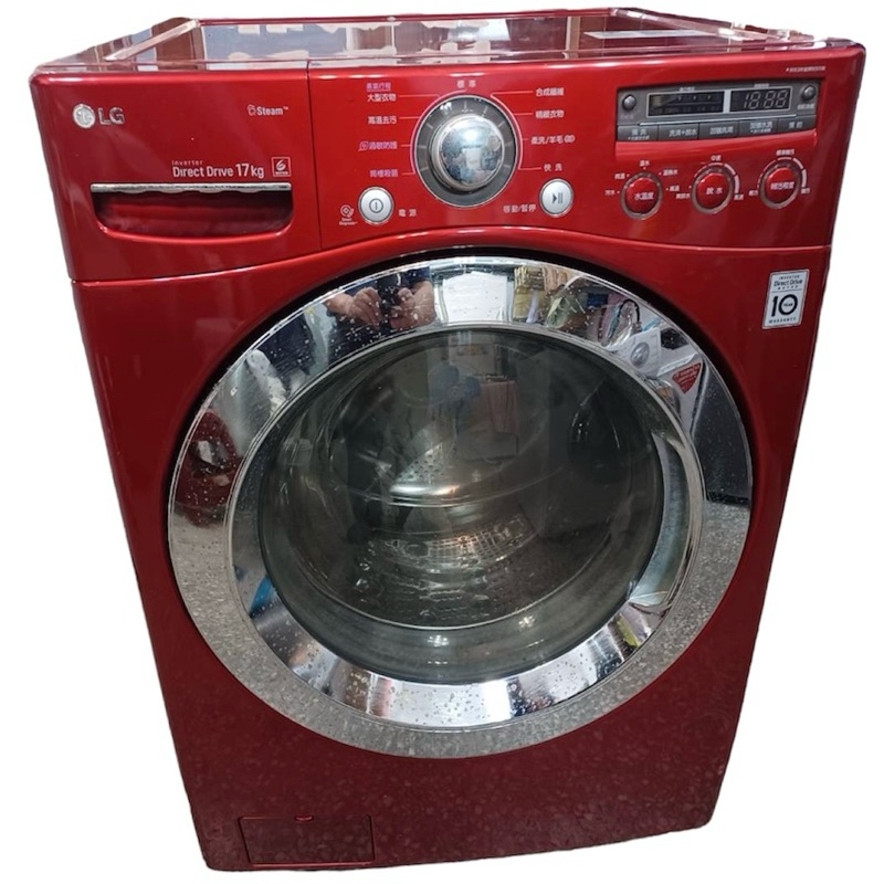 （二手）LG 樂金 17公斤 洗脫 滾筒 洗衣機 6 Motion DD直驅變頻 WD-S17NRW《訂購前請先聊聊》