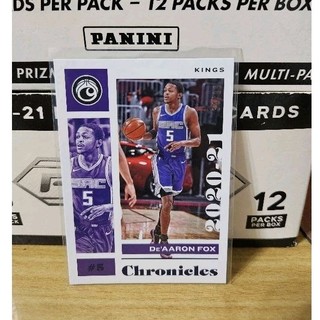 球員卡Panini Chronicles De'Aaron Fox 限量99 34/99 籃球卡