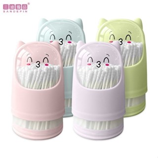 【非醫療用】三迪逸品 - 旋轉式兒童耳勺棉籤(200隻) /棉花棒 SD-2123