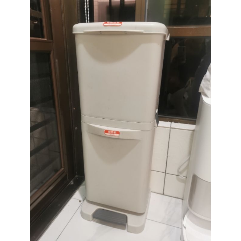 台北四分類垃圾桶 40L/環保分類/回收 PW40 KEYWAY