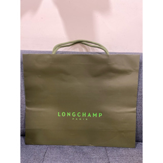 全新LONGCHAMP品牌紙袋（大）