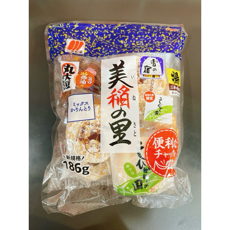 日本餅乾 米果 仙貝 美稻里 日系零食 三幸 美稻里綜合米果