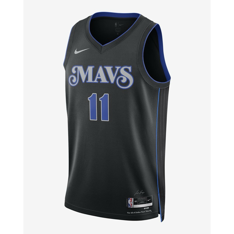 MythMaker NIKE NBA 球衣 MAVERICKS 獨行俠 黑藍 IRVING DX8499-012 城市版