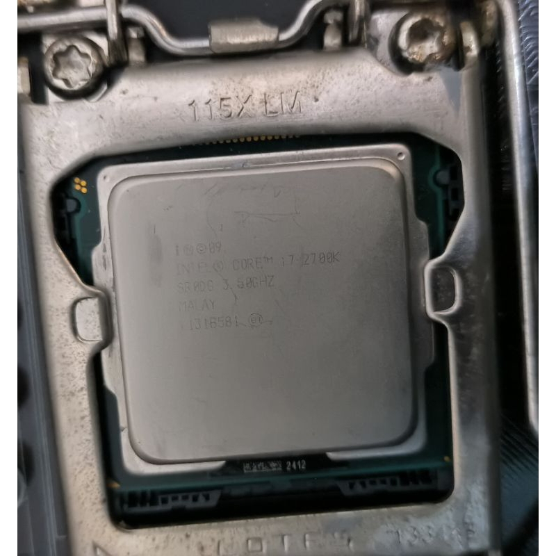 CPU INTEL Core i7-2700K 3.5/1155/良品