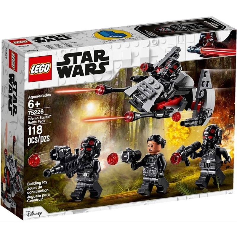 LEGO 樂高 75226 Inferno Squad 煉獄小隊戰鬥包 - 星際大戰 - 全新 - 正版 - 壓盒還原