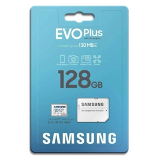 SAMSUNG三星 EVO Plus 128GB microSDXC UHS-I(U3)A2 V30記憶卡 台灣公司貨