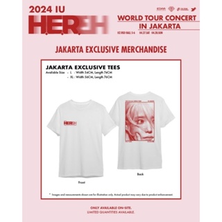 [現貨] IU演唱會雅加達限定T恤 2024 H.E.R. WORLD TOUR CONCERT IN JAKARTA