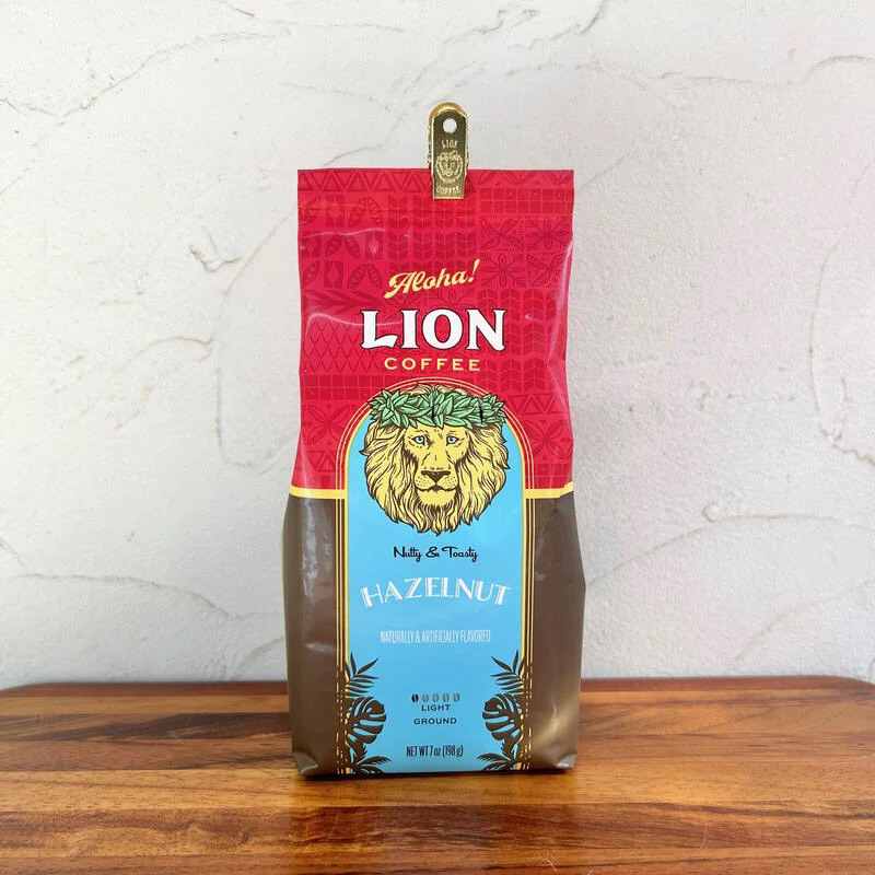 現貨 LION COFFEE 獅王咖啡 榛果咖啡（198g)