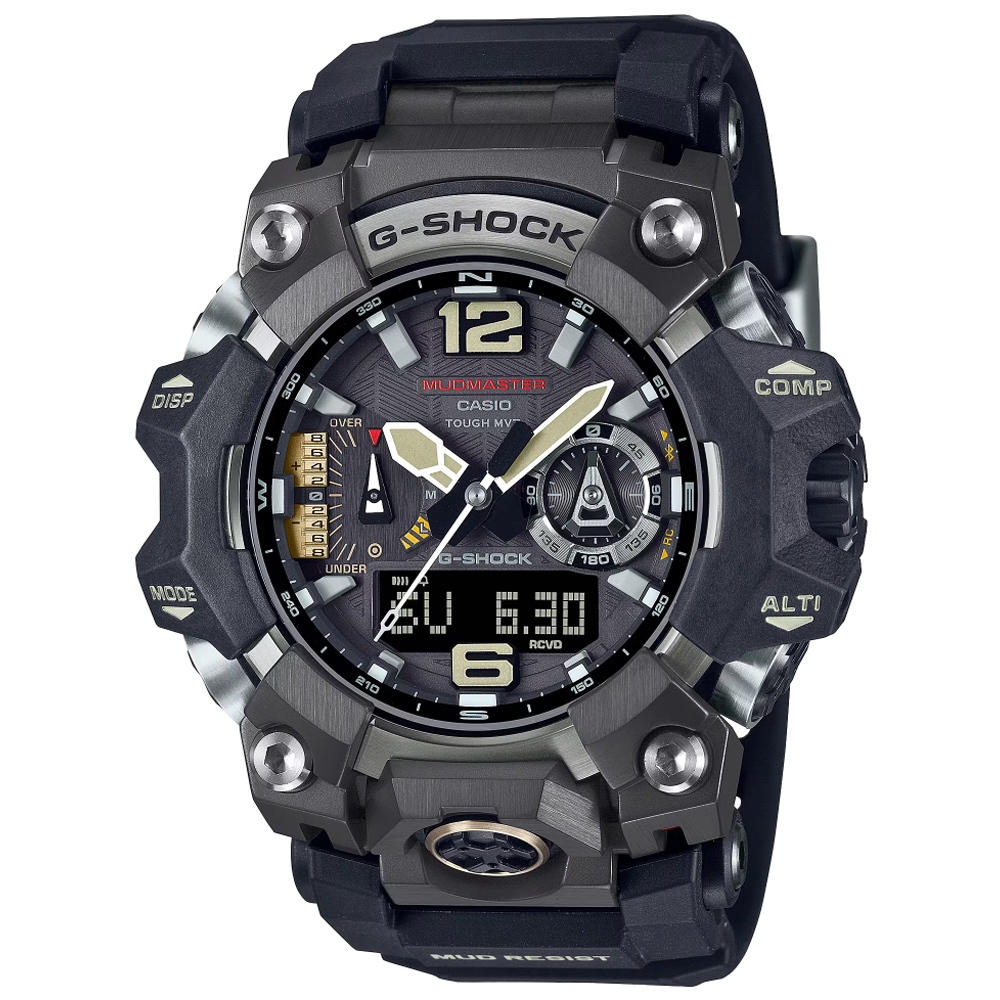 【CASIO】卡西歐 G-SHOCK MUDMASTER系列 旗艦錶款 太陽能 藍芽 GWG-B1000-1A